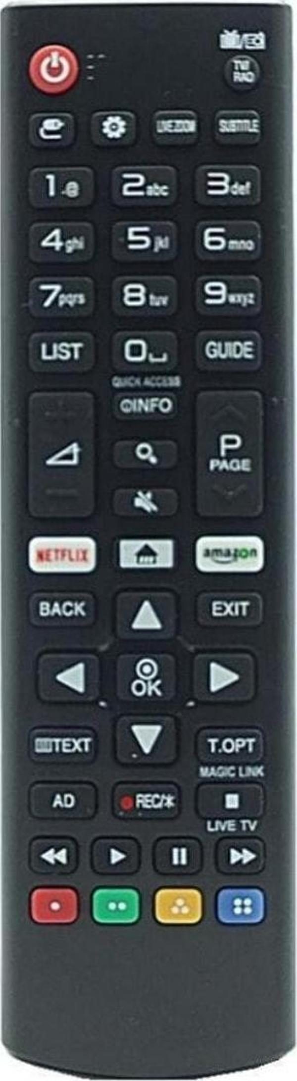 Lg Akb75095308 Amazon Ve Netflix Tuşlu Led Tv Uzaktan Kumanda - Image 1