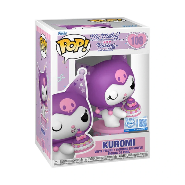 Funko POP Sanrio: Kuromi with Cake (20th Anniversary) Special Edition - Image 1