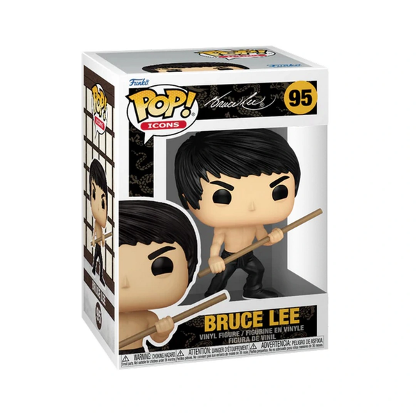 Funko POP Icons: Bruce Lee with Bo Staff - Image 1