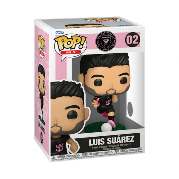 Funko POP Football: Inter Miami - Luis Suarez (Away) - Image 1