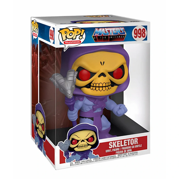 Funko POP Animation Master Of The Universe 10" Skeletor - Image 1