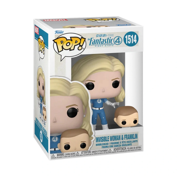 Funko POP&Buddy: Fantastic Four - Invisible Woman & Franklin - Image 1