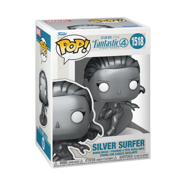Funko POP Marvel: Fantastic Four - Silver Surfer - Image 1