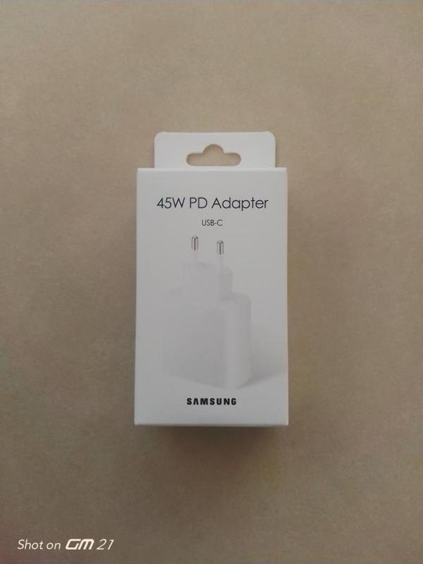 Sesatech Samsung Uyumlu Süper Hızlı 45w Usb-c Adaptör Logolu 45wbeyaz11111 - Image 1