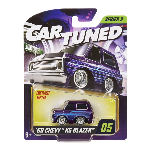 CarTuned S3 1969 Chevy K5 Blazer - Mor Lowrider Araba - Image 1