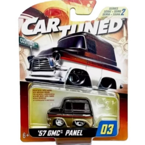 CarTuned S2 1957 GMC Panel Van - Kahverengi Custom Araba - Image 1