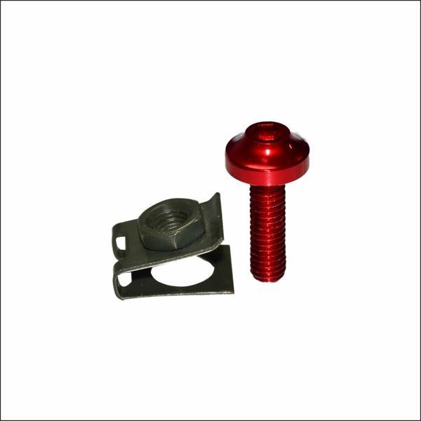 Aluminyum Kırmızı Allen Cıvata ve Somun Maşa Seti 10 Parça - Image 1