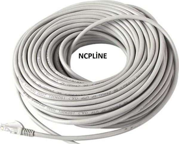 Ncpline 100 Metre Cat6 Cat 6 Internet Network Ağ Kablosu Pc Modem 100 Mt - Image 1