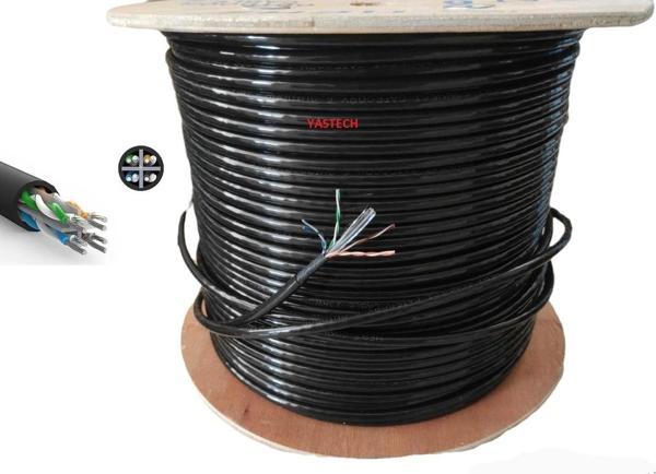 Ncpline 100 Metre Cat6 Dış Ortam +Plus Internet Kablosu Modem Pc Arası Bilgisayar 100 Metre Dış - Image 1