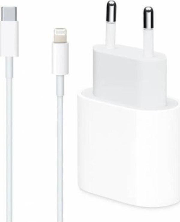 Sesatech Apple Uyumlu Ipad Iphone 11 / 12 - Pro Max Mini 20w Adaptör Kablo Usb-c Pd Hızlı Şarj Aleti - Image 1