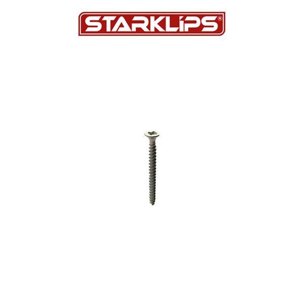 Vida Sunta Yıldız Havşa Başlı Beyaz 4x45mm 25 Adet - Image 1