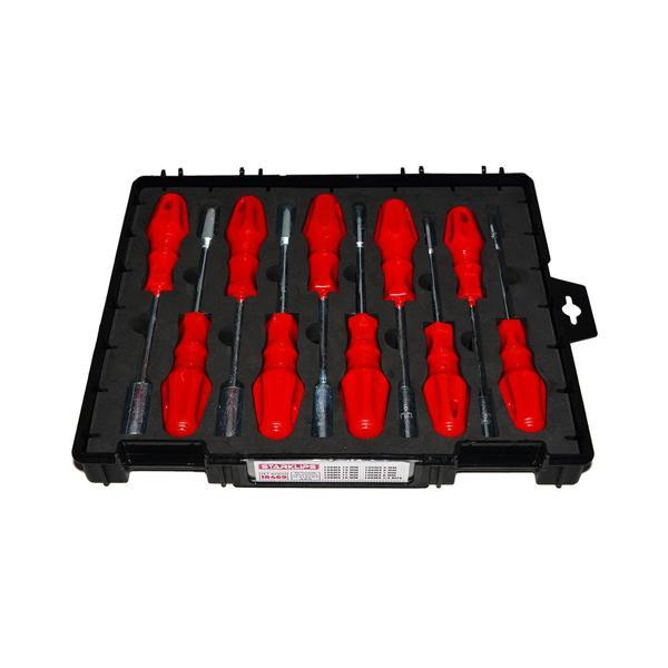 Set Tornavida Lokma 10 parca plastık kutulu 1\4 -6-7-8-9-10-11-12-13-14 - Image 1