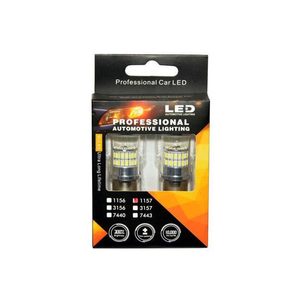 Set Ampul Park LED Çift Duy Şaşı Trn. 48 Led Beyaz CN-1157HW - Image 1