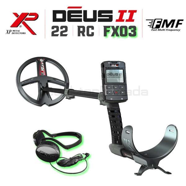 DEUS 2 22,5CM FMF BAŞLIK,ANA KONTROL ÜNİTESİ,FX03 KULAKLIK - Image 1