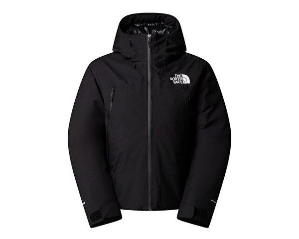 The North Face W Tnf Range Down Hooded Jacket Erkek Outdoor Montu NF0A8DQTJK31 Siyah - Image 1