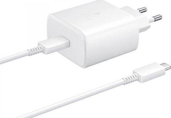 Sesatech Samsung Uyumlu EP-TA800 1 Çıkışlı 3000 Mah Type-C Kablo + Ev Tipi Şarj Aleti - Image 1