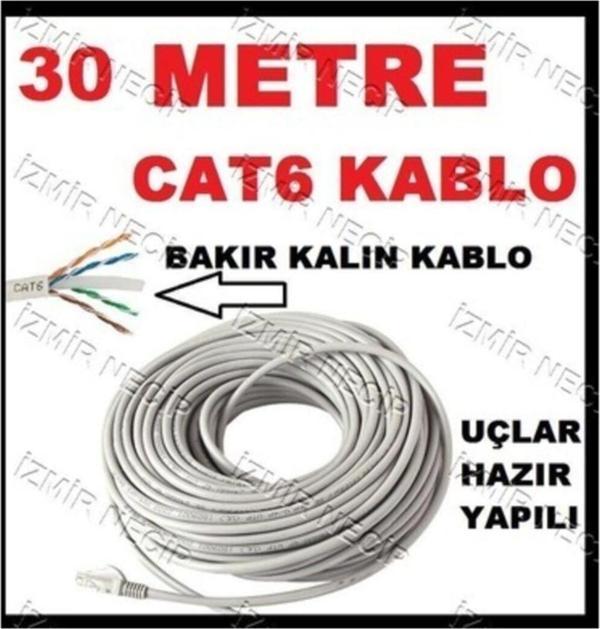 Versatile 30 Metre 30Mt M Internet Kablosu Kalın Cat6 - Image 1