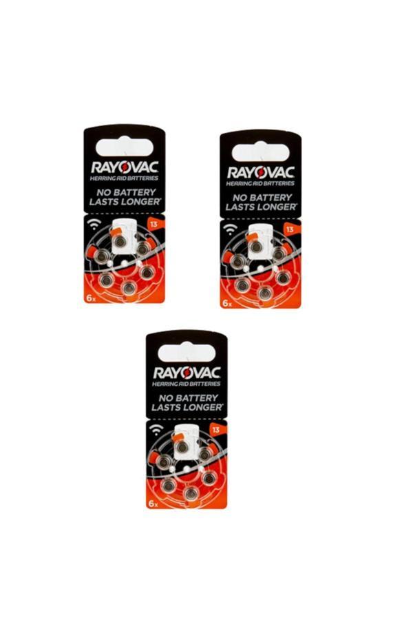 Rayovac 13 6Lı Işitme Cihazı Pili 3 Paket - Image 1