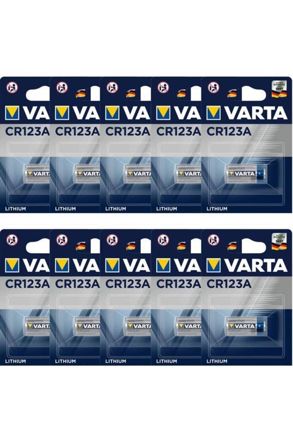 Varta 10 Adet Cr 123A 3V Lityum Pil - Image 1