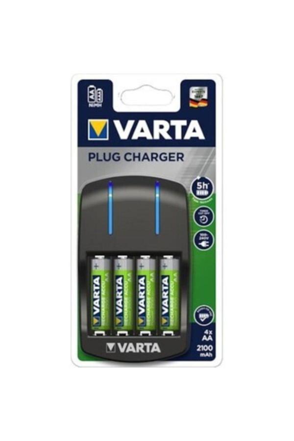 Varta 57647 Plug Şarj Cihazı 2100*4 Aa Pil Aydos - Image 1