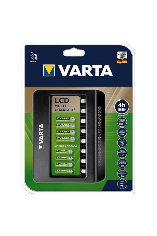 Varta Lcd Multi Plus 8Li Aa/Aaa Pil Şarj Cihazı (Yeni Model) - Image 1