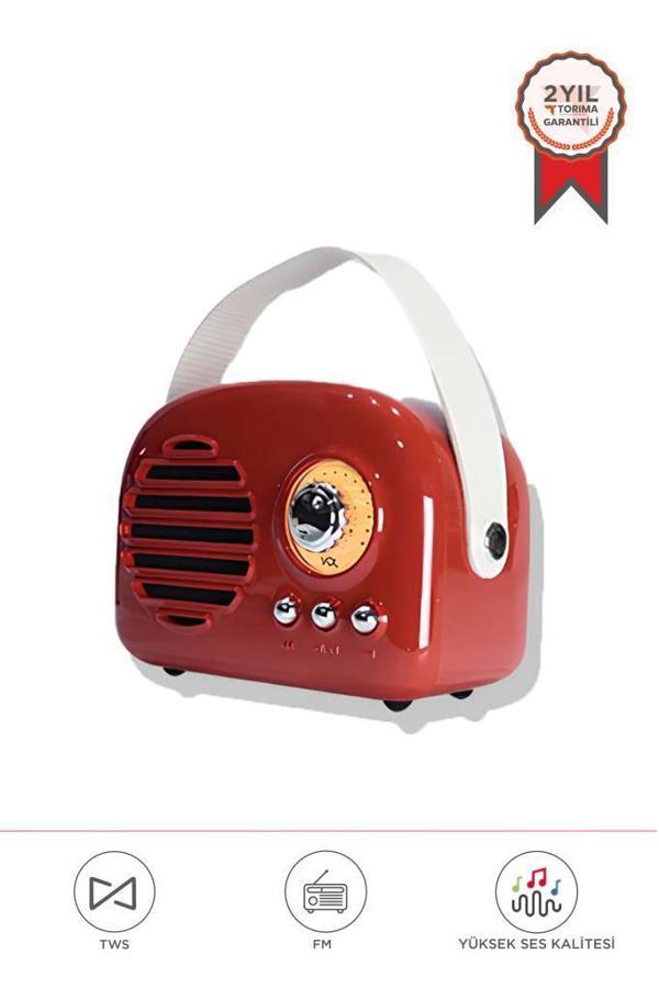 Torima KTS-1682 Kırmızı Taşınabilir Bluetooth Hoparlör - Image 1