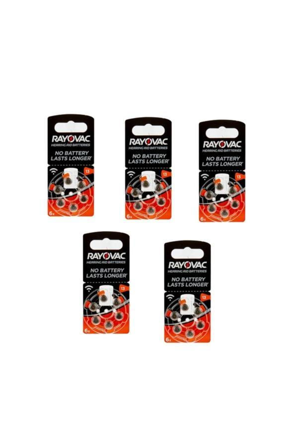 Varta Rayovac 13 6Lı Işitme Cihazı Pili 5 Paket - Image 1