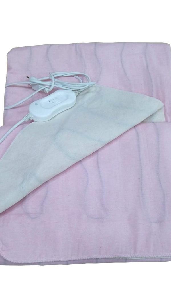 Rawels CE Kalite Belgeli Çift Kişilik Elektrikli Battaniye 120x160 - Pembe - Image 1