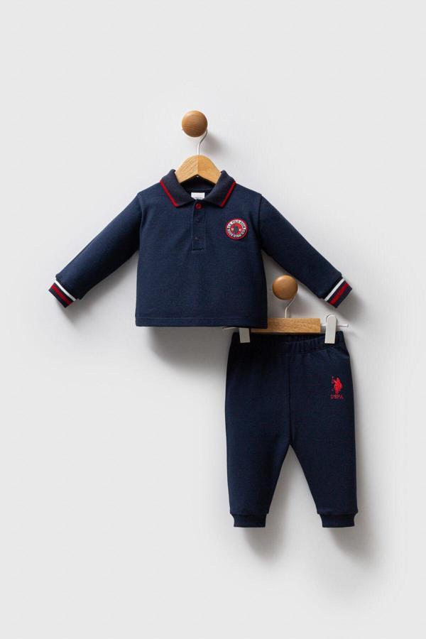 U.S. Polo Assn Bebek Erkek Bebek 2Li Takım - Image 1