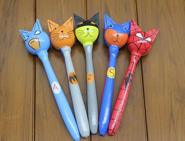 Ahşap 5'li Marakas Seti Polos:12 - Image 1