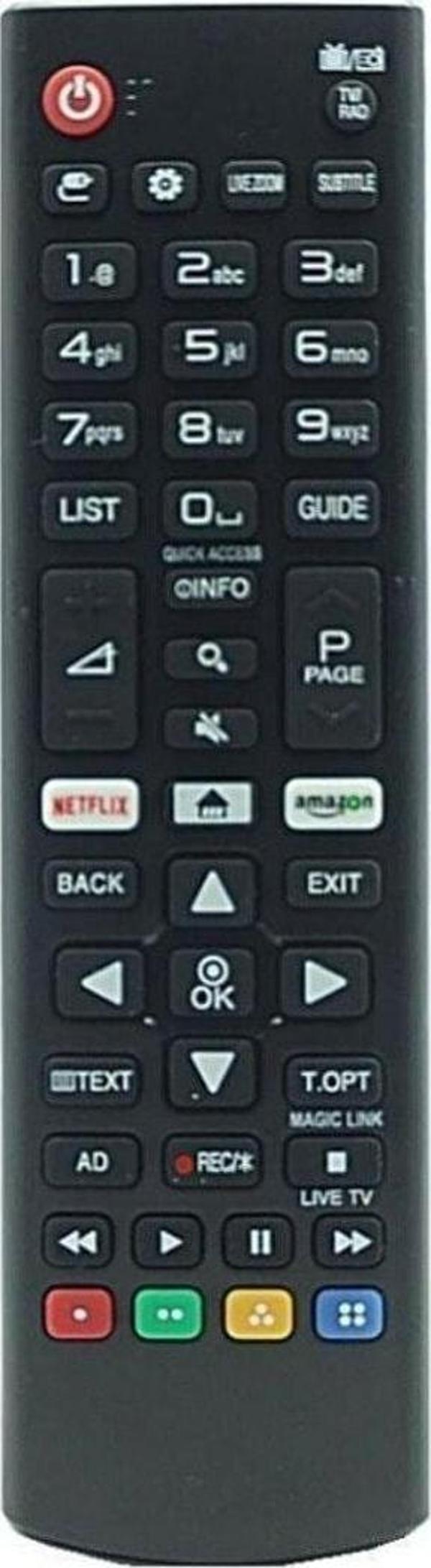 Ncpline Amazon Ve Netflix Tuşlu Led Tv Uzaktan Kumanda - Image 1