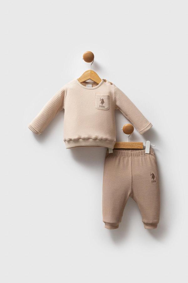 U.S. Polo Assn Bebek Erkek Bebek 2Li Takım - Image 1