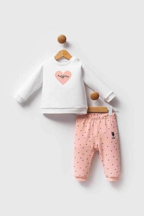 U.S. Polo Assn Bebek Kız Bebek 2Li Takım - Image 1