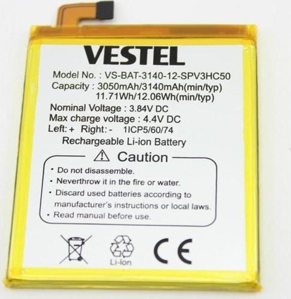 Sesatech Vestel Uyumlu Venüs V3 5020 Batarya Pil - Image 1