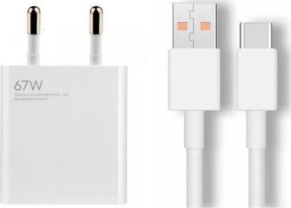 Sesatech Xiaomi Uyumlu wellstore 67W Hızlı Şarj Aleti Adaptörü + Kablo Seti Mi 67W  - Image 1