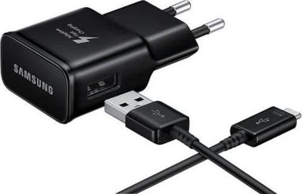 Sesatech Samsung Uyumlu TA20 Hızlı Seyahat Şarjı Siyah - EP-TA20EBECGWW - Image 1