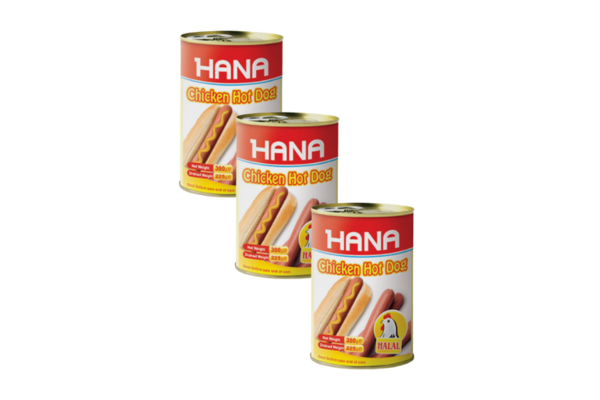 HANA HOT DOGS ( PİLİÇ SOSİS ) 400 GR X3 ADET - Image 1