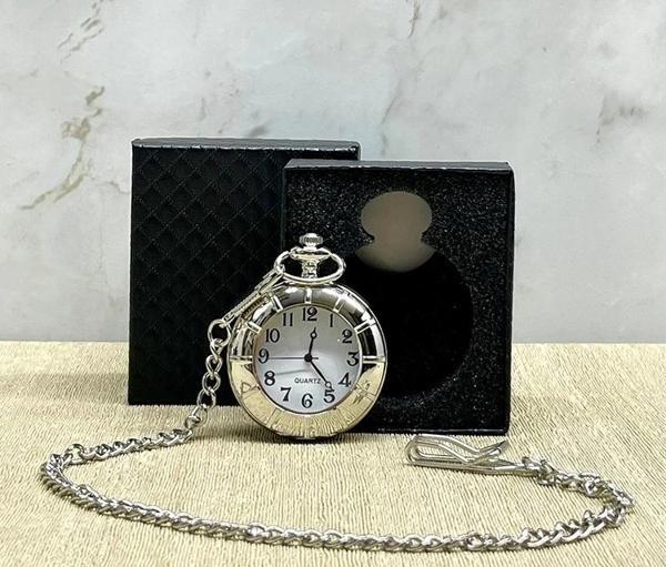 Özel Kutulu Gümüş Köstekli Saat Alk4685 - Image 1