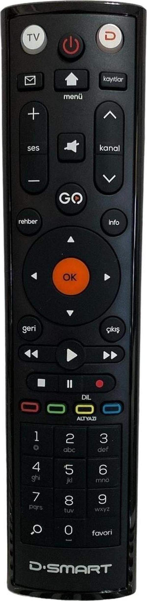 Ncpline D-Smart Dsmart Akıllı Kumanda / Dsmart Orijinal Kumanda - Image 1