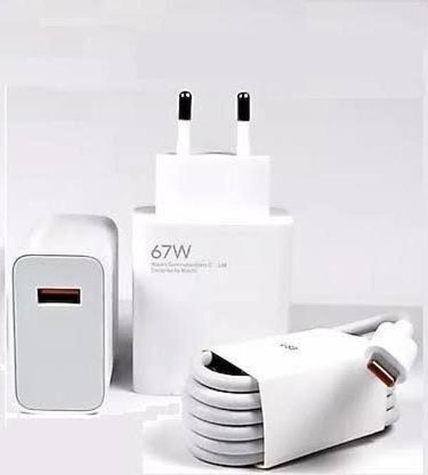 Sesatech Xiaomi Uyumlu 67 Watt Turbo Şarj Cihazı - Image 1