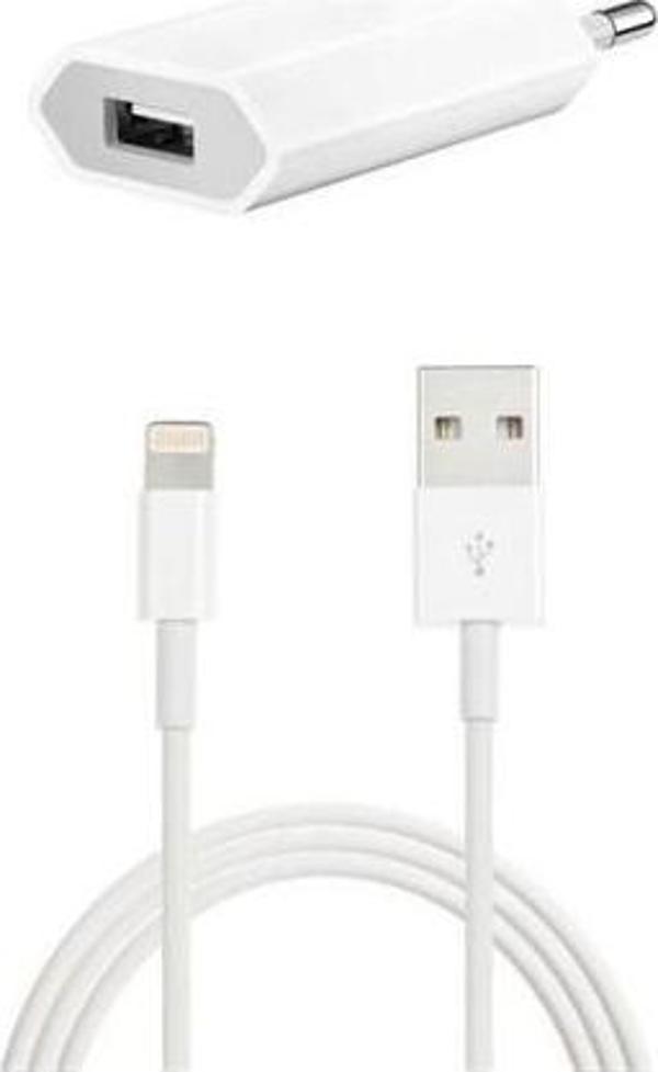 Sesatech Apple Uyumlu iPhone Şarj Aleti Adaptör + Lightning Kablo Kutusunda - Image 1