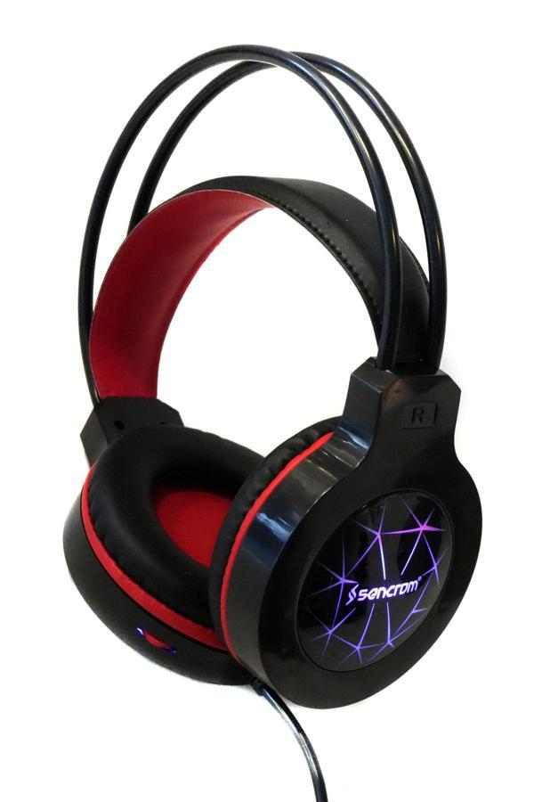SNRELK  sencrom X5 RGB GAMİNG OYUNCU KULAKLIĞI MİKROFONLU 3,5MM - Image 1