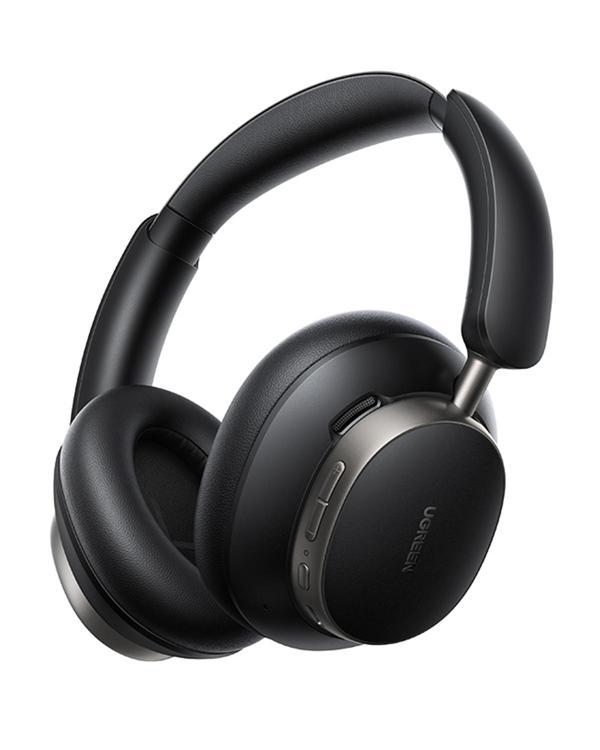 UGREEN HiTune Max6 Studio Pro Hibrit Aktif Gürültü Engelleyici Kablosuz Kulak Üstü Kulaklık, 100 Saat Çalma Süresi, Siya - Image 1