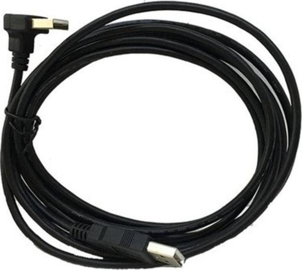 Ncpline Usb Kablo Erkek Erkek 3 Metre L Tipi Kablo Usb 2.0 - Image 1