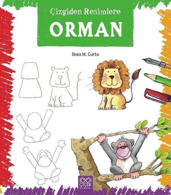 Çizgiden Resimlere - Orman - 1001 Çiçek - Image 1