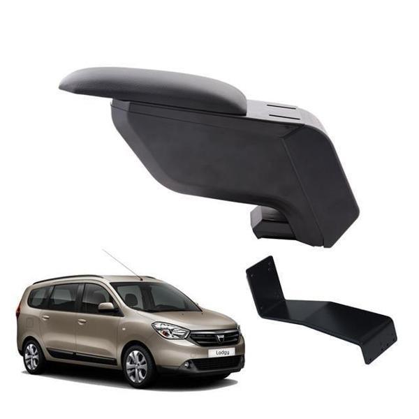 Dacia Lodgy 2012 Delmesiz Çelik Ayaklı Siyah Kolçak Kol Dayama - Image 1
