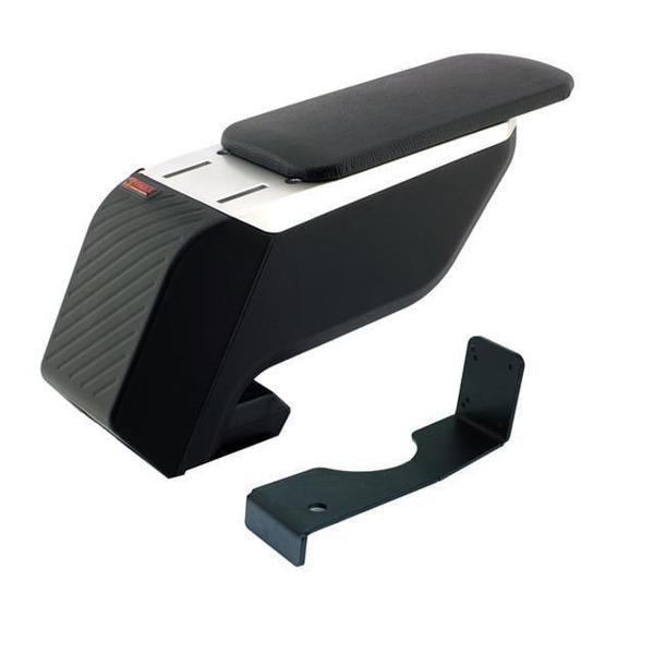 Fiat Albea 2011 Premium HQ Lüks Delmesiz Çelik Ayaklı Gri-Siyah Kolçak - Image 1