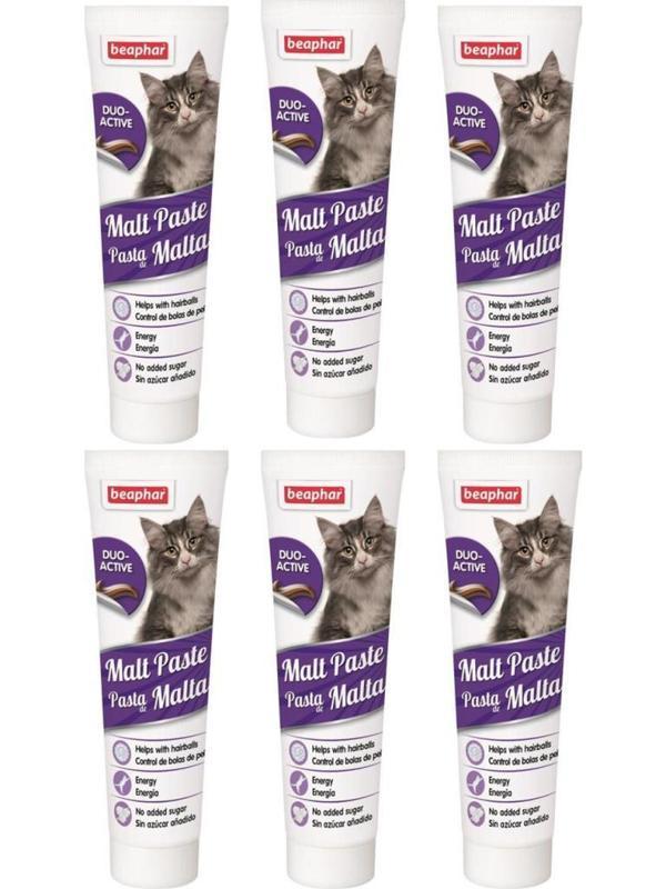 Beaphar Malt Paste Kıl Yumağı Önleyici Kedi Macunu 100 Gr x 6 Adet - Image 1