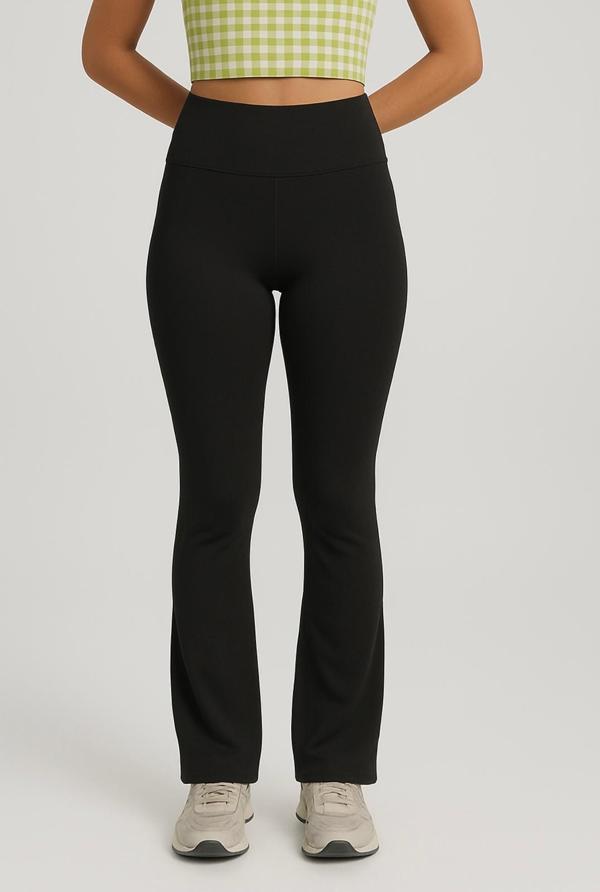 Kadın İspanyol Paça Spor Yoga Tayt-P2235 - Image 1
