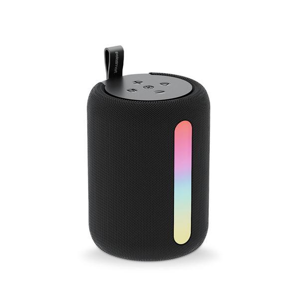 Polosmart PBS228 Işıklı Taşınabilir Kablosuz Bluetooth Speaker Hoparlör 1200 mAh Siyah - Image 1